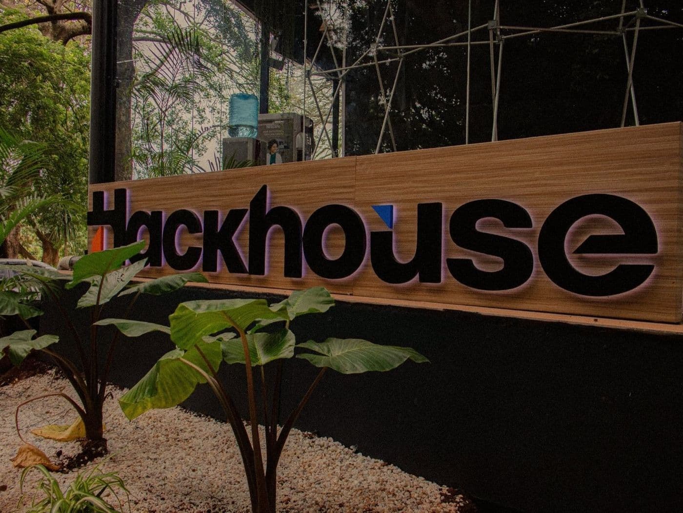 The Hackhouse sign at 124 Manyani East Road, Nairobi